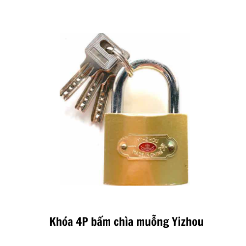 Khóa 4P bấm chìa muỗng Yizhou