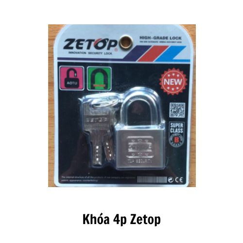 Khóa 4p Zetop