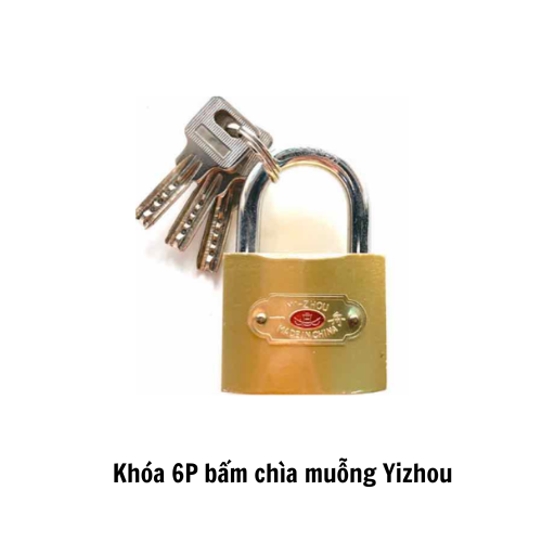 Khóa 6P bấm chìa muỗng Yizhou