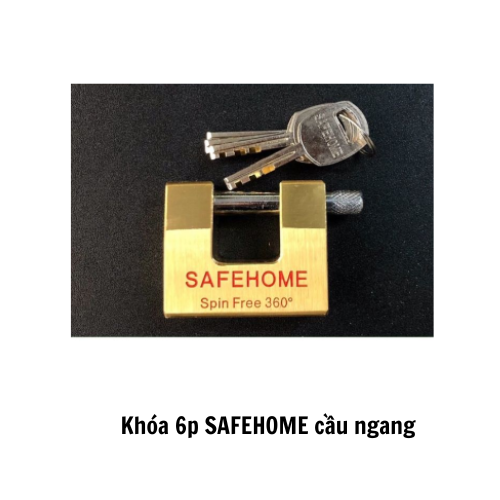 Khóa 6p SAFEHOME cầu ngang