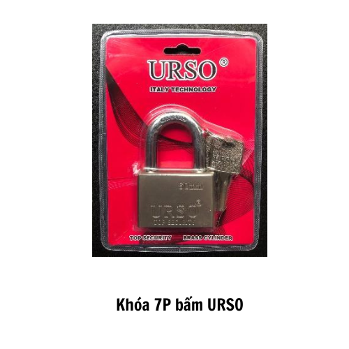 Khóa 7P bấm URSO