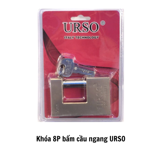 Khóa 8P bấm cầu ngang URSO