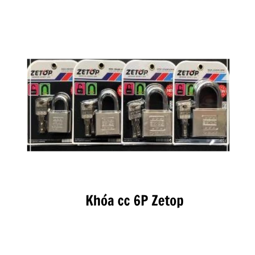 Khóa cc 6P Zetop