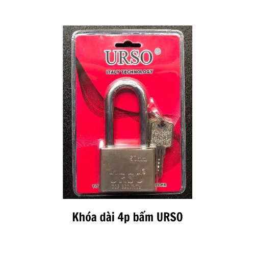 Khóa dài 4p bấm URSO