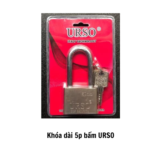 Khóa dài 5p bấm URSO