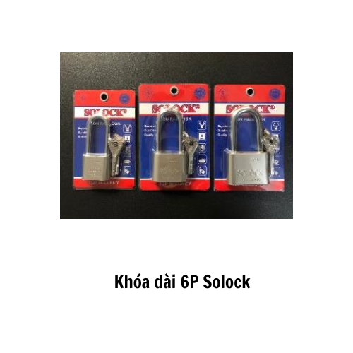 Khóa dài 6P Solock