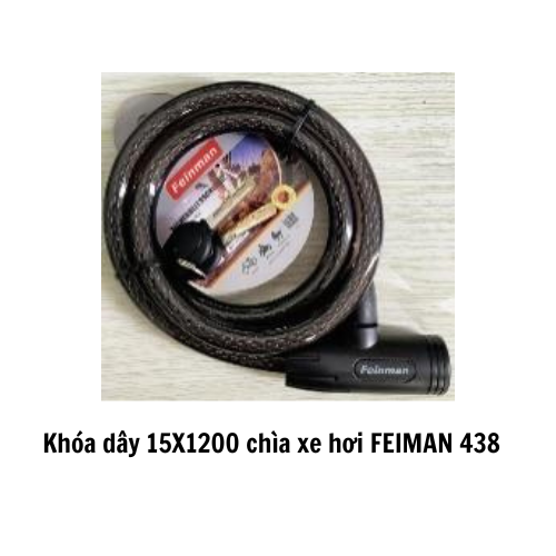 Khóa dây 15X1200 chìa xe hơi FEIMAN 438