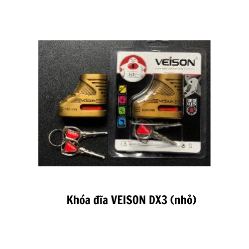 Khóa đĩa VEISON DX3 (nhỏ)