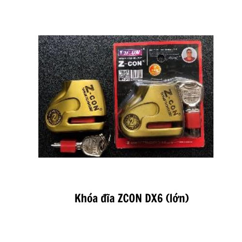 Khóa đĩa ZCON DX6 (lớn)