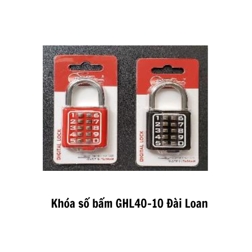 Khóa số bấm GHL40-10 Đài Loan