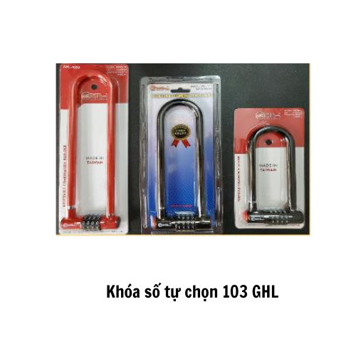 Khóa số tự chọn 103 GHL