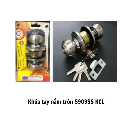 Khóa tay nắm tròn 5909SS KCL