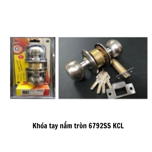 Khóa tay nắm tròn 6792SS KCL