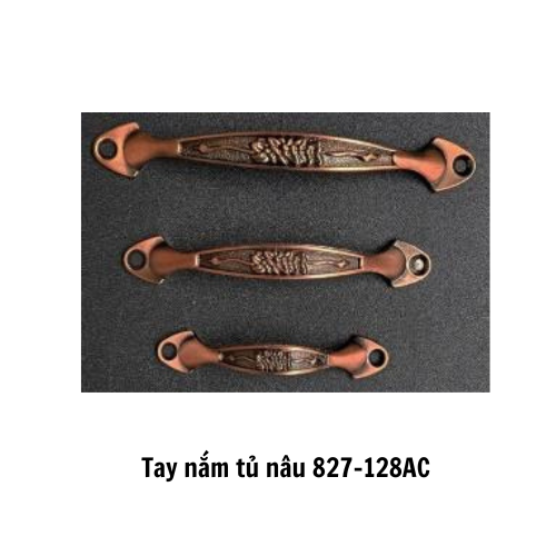 Tay nắm tủ nâu 827-128AC