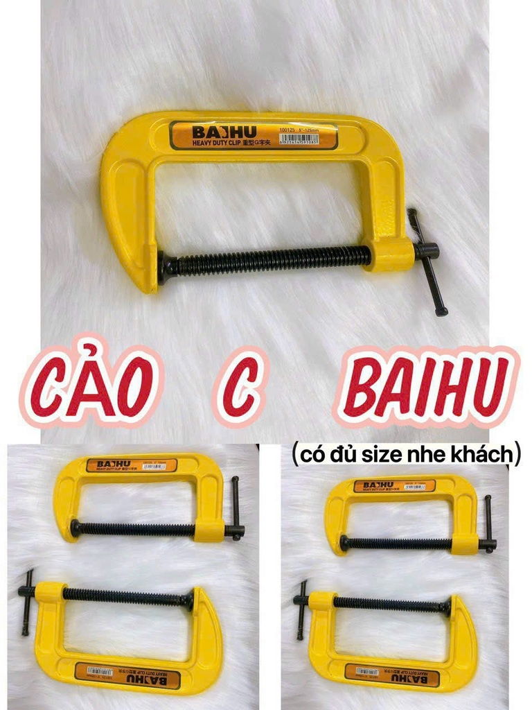 Cảo chữ C 2" Baihu