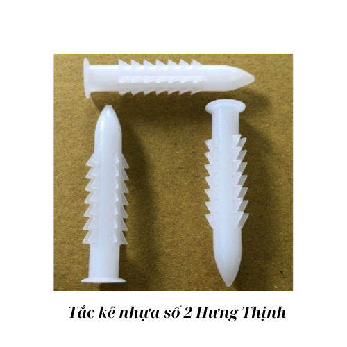 Tắc kê nhựa số 2 Hưng Thịnh