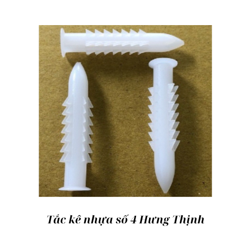 Tắc kê nhựa số 4 Hưng Thịnh