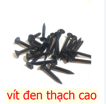 Vít đen thạch cao 1P5 Chữ D Song Long