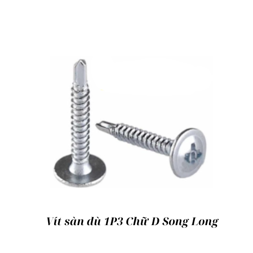 Vít sàn dù 1P3 Chữ D Song Long