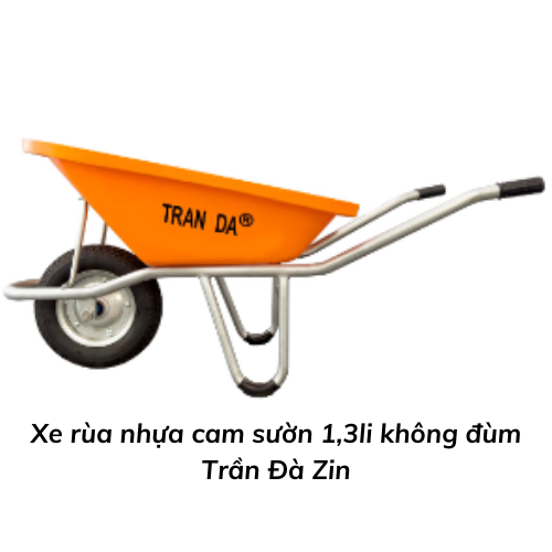 Xe rùa nhựa cam sườn 1,3li không đùm Trần Đà Zin