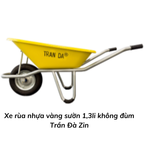 Xe rùa nhựa vàng sườn 1,3li không đùm Trần Đà Zin