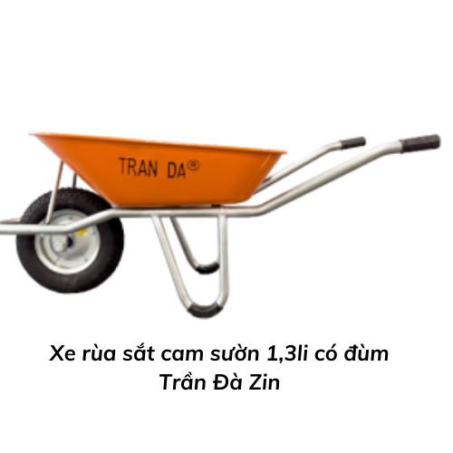 Xe rùa sắt cam sườn 1,3li có đùm Trần Đà Zin