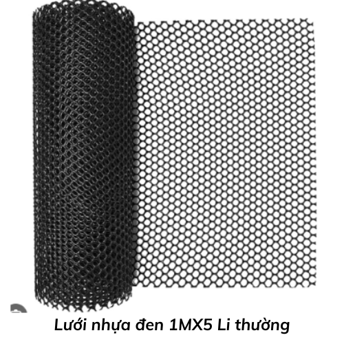 Lưới nhựa đen 1MX5 Li thường