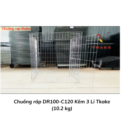 Chuồng ráp DR100-C120 Kẽm 3 Li Tkake (10.2 kg)