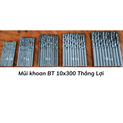 Mũi khoan BT 10x300 Thắng Lợi