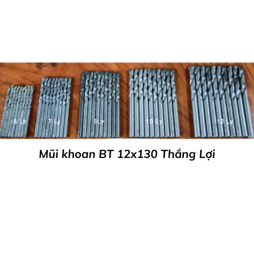 Mũi khoan BT 12x130 Thắng Lợi