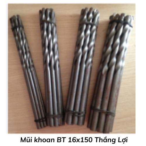 Mũi khoan BT 16x150 Thắng Lợi