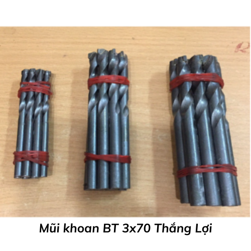 Mũi khoan BT 3x70 Thắng Lợi