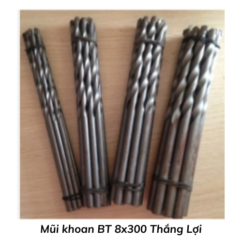 Mũi khoan BT 8x300 Thắng Lợi