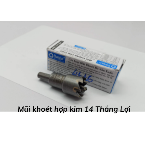 Mũi khoét hợp kim 14 Thắng Lợi