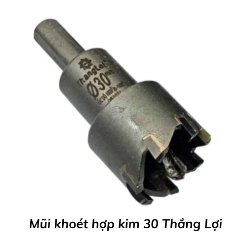 Mũi khoét hợp kim 30 Thắng Lợi