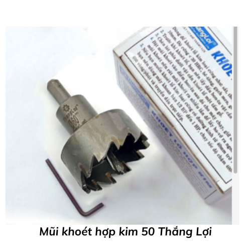 Mũi khoét hợp kim 50 Thắng Lợi