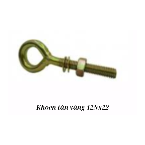 Khoen tán vàng 12Nx22