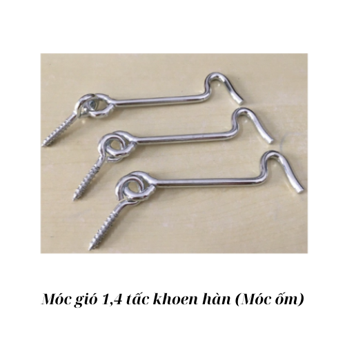 Móc gió 1,4 tấc khoen hàn (Móc ốm)