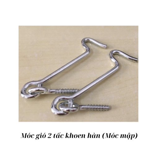 Móc gió 2 tấc khoen hàn (Móc mập)