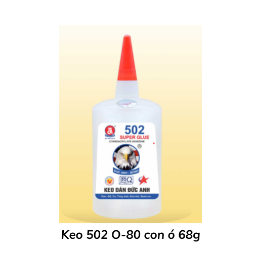 Keo 502 O-80 con ó 68g