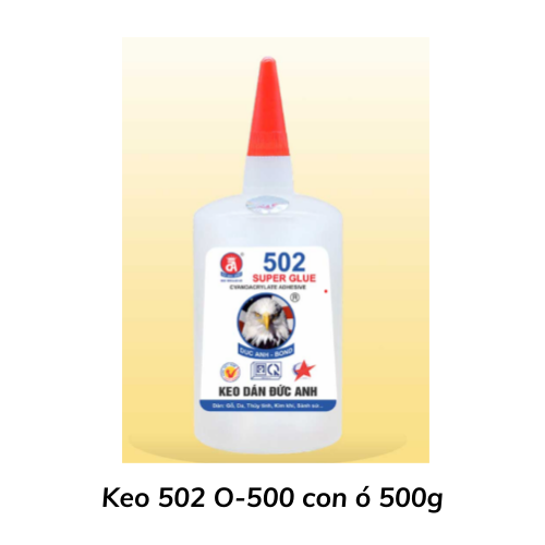 Keo 502 O-500 con ó 500g