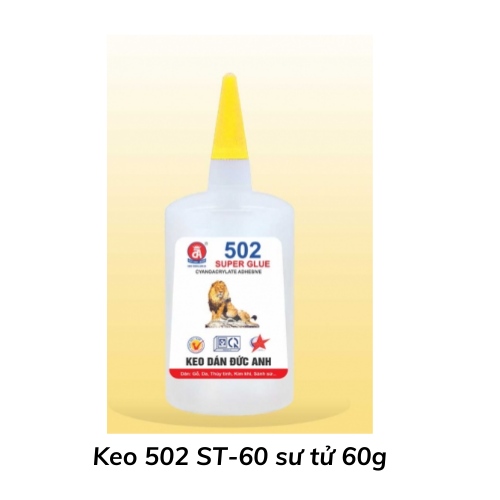 Keo 502 ST-60 sư tử 60g