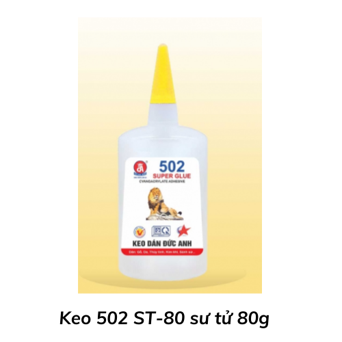 Keo 502 ST-80 sư tử 80g