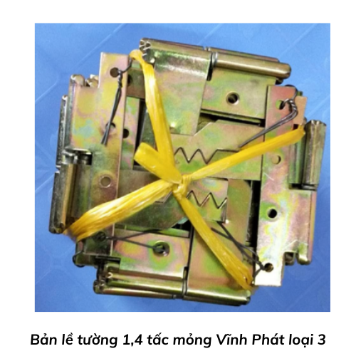 Bản lề tường 1,4 tấc mỏng Vĩnh Phát loại 3