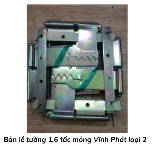 Bản lề tường 1,6 tấc mỏng Vĩnh Phát loại 2