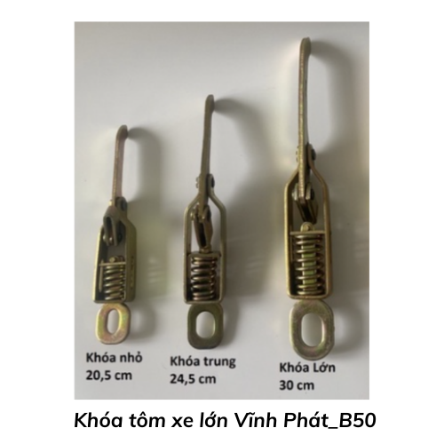 Khóa tôm xe lớn Vĩnh Phát_B50