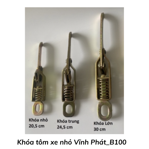 Khóa tôm xe nhỏ Vĩnh Phát_B100