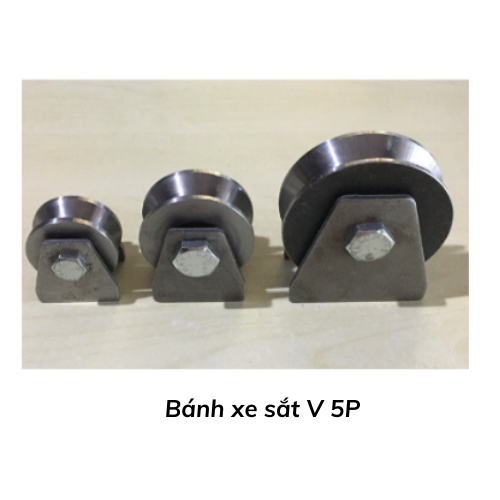 Bánh xe sắt V 5P