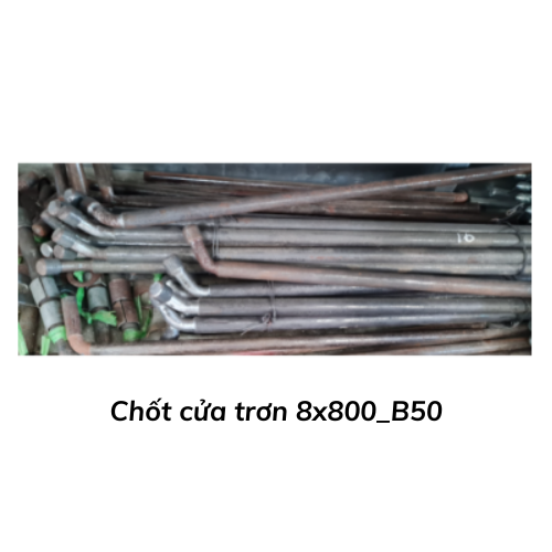 Chốt cửa trơn 8x800_B50