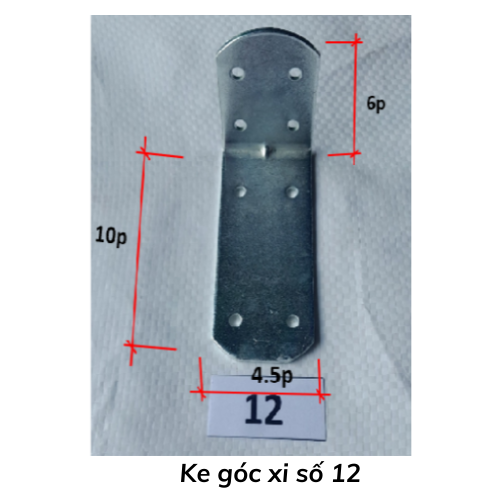 Ke góc xi số 12